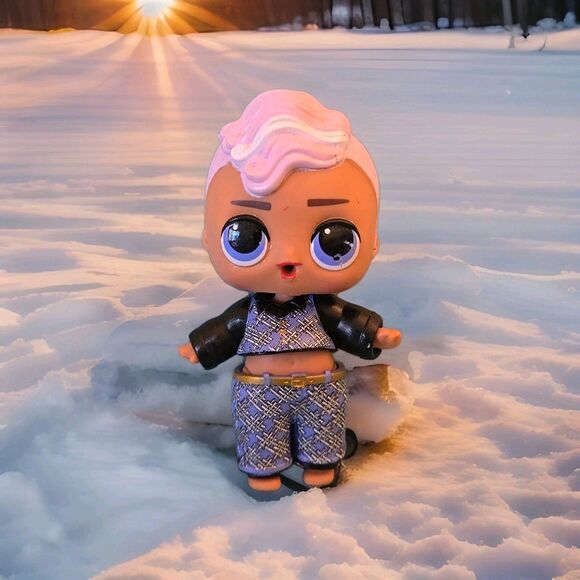 LOL Surprise Doll Uptown Big Brother Retired C338G Pink Hair Collectible Kid Toy - Picture 6 of 6